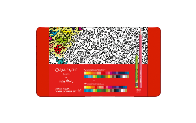 Caran d'Ache x Keith Haring A5 Sketchbook Special Edition