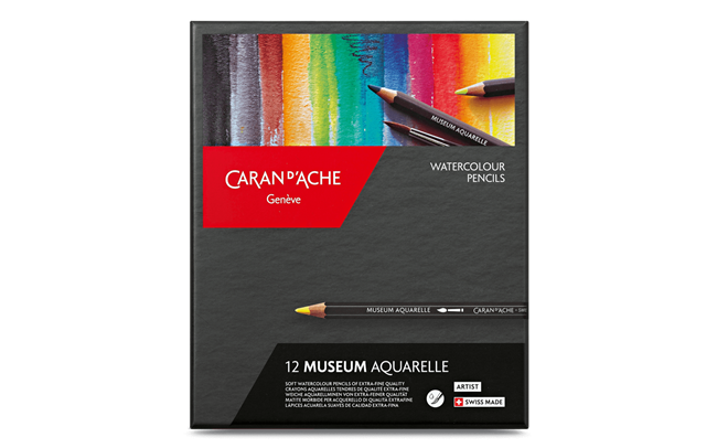 Caran d'Ache Museum Aquarelle Watercolor Pencil Set – Good Postage